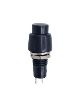 PULSADOR REDONDO ABIERTO 3A/250V AC PLÁSTICO COD. PUL-07