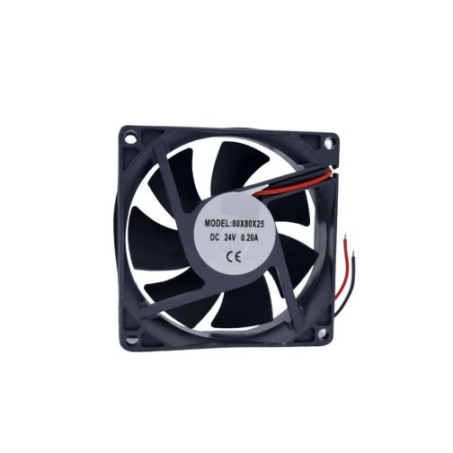 VENTILADOR 24V 0.20A 80X80X25MM REF. EXTRACTOR-24V-2
