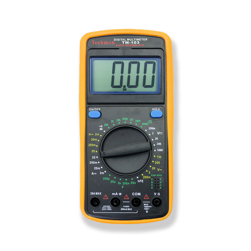 MULTIMETRO DIGITAL TM-103 TECHMAN