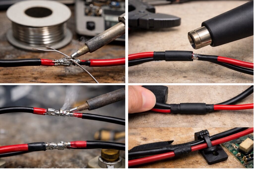 Consejos para soldar y proteger tus cables electrónicos