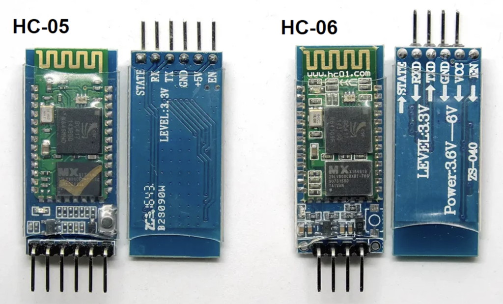 2. Módulo Bluetooth (HC-05 / HC-06)