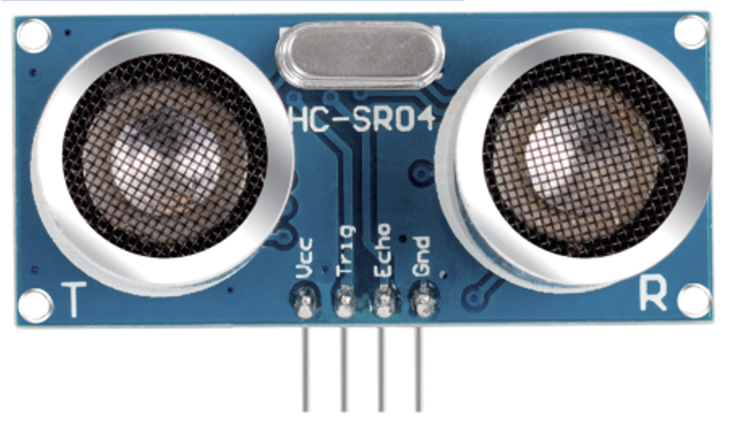7. Módulo sensor ultrasónico (HC-SR04)