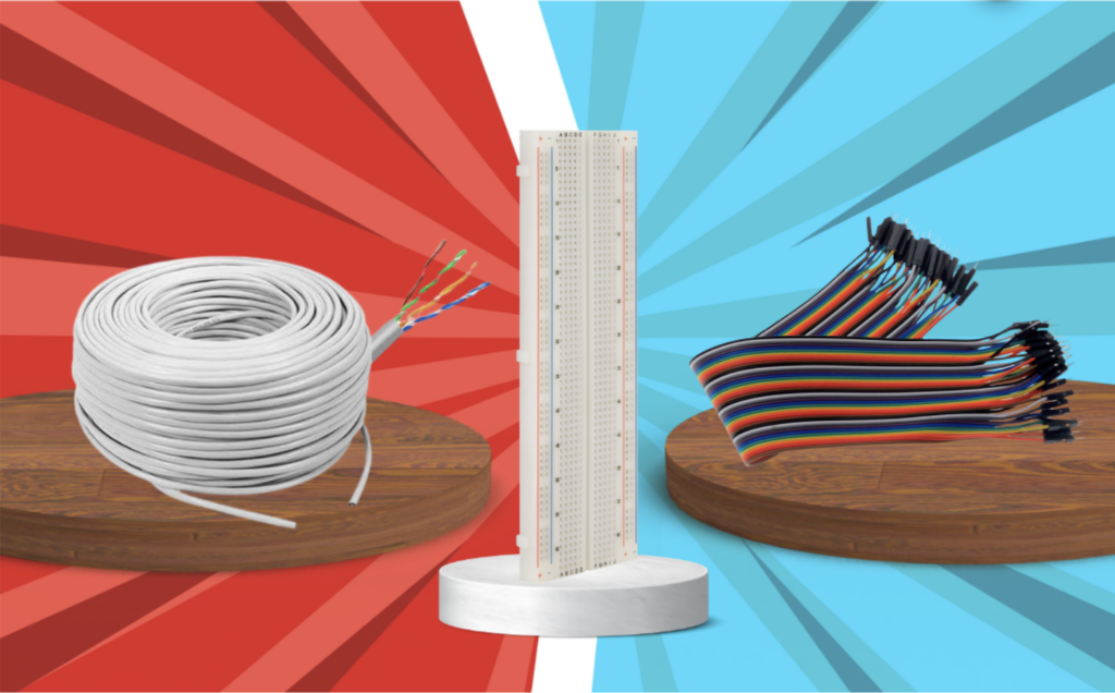 ¿Cable UTP o Jumpers? Cómo escoger el conductor perfecto para que tus circuitos en protoboard funcionen a la primera