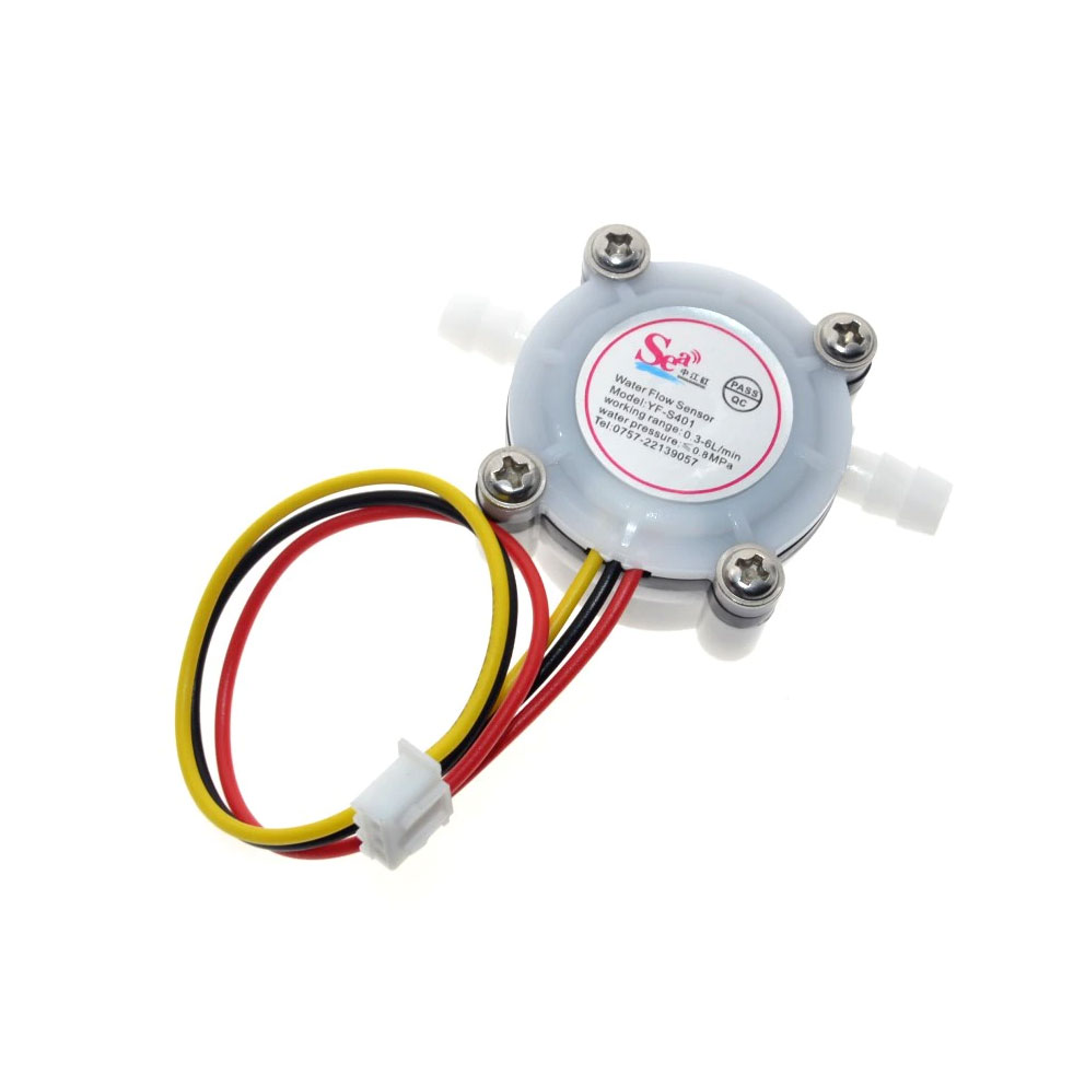 SENSOR DE FLUJO DE AGUA CAUDAL YF-S401 TUBO 1/4″